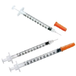 BD ULTRA-FINE INSULIN SYRINGE 1ML W/ NEEDLE 29GX0.5" 100/BX