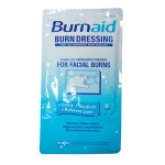 BURNAID FACEMASK DRESSING 40X30CM PRECUT NOSE MOUTH & EYE EA