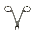 LIV NAIL CLIPPER 110MM CONCAVE EDGE SMOOTH HANDLE S/S EA