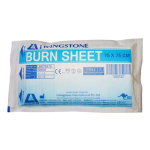LIV BURN SHEET 70pct VISCOSE 30pct POLYESTER 75X75CM STERILE EA