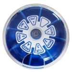 LIV PILL ORGANISER RMNDR 7 DAYS 7 CMPRTMNTS ROUND 7.3X2CM EA