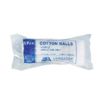 LIV COTTON BALLS, 0.6 GRAMS NON-STERILE SMALL WHITE 4000/CTN
