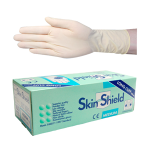 S/SHIELD LTX EXAM GLV AS/NZ PF LCUFF 30CM M CREAM 100/BX