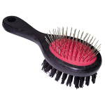 PET BRUSH WIRE PINS, DOUBLE SIDED, WOODEN, SMALL, EA