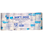 SOFTWAD ORTHOPAEDIC UNDERCAST PADDING BNDG 7.5CMX2.75M 12/PK