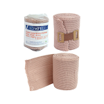 KOMPREZ ELAS HVY CMPRSSN BNDG W/CLIP BRWN 5CMX1.6/4.5M 12/PK