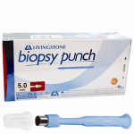 LIV BIOPSY PUNCH WITH SS CUTTING EDGE STERILE 5MM 10/BOX