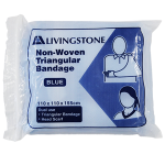 LIVINGSTONE TRIANGULAR BANDAGE,BLUE,110X110X155CM,EA