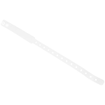 SECURELINE IDENTIFICATION BANDS ADULT LATEXFREE WHITE 250/PK
