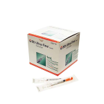 BD ULTRAFINE INSULIN SYRINGES 1ML W/ NDL 29GX0.5IN 100/BOX