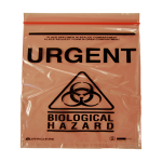 LIV BIOHAZARD SPEC BAG 16X24.5CM 3PLY 2COMP RED TINT 2000/CT