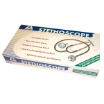 LIV PREMIUM PAEDIATRIC DUAL HEAD STETHOSCOPE, BLACK TUBE, EA