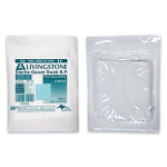 LIV GAUZE SWAB 7.5X7.5CM 8PLY COTTON STRL WHITE 5/PCK 500/CT
