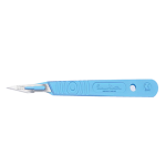 DISPO SCALPEL W/HANDLE, S/S, SIZE 11 STERILE, 10/BOX