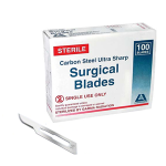 LIV SURGICAL SCALPEL BLADE SIZE 15 CRBN STEEL STERILE 100/BX
