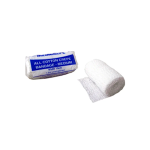 MEDICREPE CREPE BANDAGE, MEDIUM, 5CMX1.6M, ALL COTTON, 12/PK