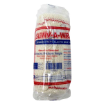SURVIV-A-WRAP CREPE BANDAGE W/ CLIP MED WEIGHT 10CMX4M 12/PK