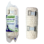 UNIV CREPE BNDGE W/CLIP 10CMX1.8M UNSTRTCHD 4M STRTCHD 12/PK