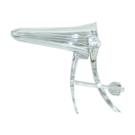 UNI VAGINAL SPECULUM, DUCKBILL, CUSCO SCREW, STRL CLR LRG EA
