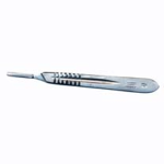 LIVINGSTONE SCALPEL BLADE HANDLE STAINLESS STEEL NO.4 10/PK