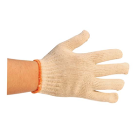 LINCON COTTON KNITTED GLOVES SIZE MEDIUM 12PR/BAG