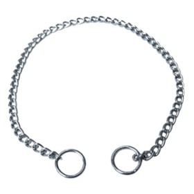 PET CHOKE CHAIN, MEDIUM WEIGHT, 56CM, EA