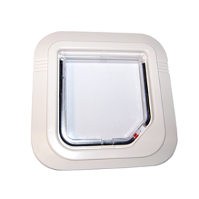 TRANSCAT CAT DOOR-WHITE EACH