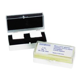 COVER SLIP NO. 1 22X50MM GLASS 1 OUNCE/PK 10 PKS/BX GERMANY