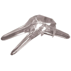 EOS® VAGINAL SPECULUM DUCKBILL RATCHET LONG HNDLE LRG 100/CT