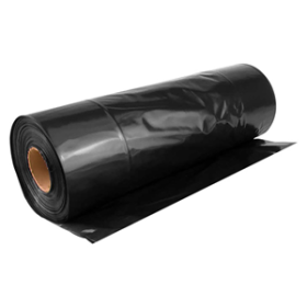 LIV GARBAGE BAG BIN LINER 240L145X114CM 34UM HD BLK 1RL/CT