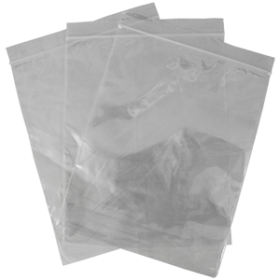 LIV ZIP LOCK BAG 205X255MM 40UM RECYL PLASTIC CLEAR 1000/BX