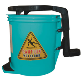 LIVINGSTONE MOP WRINGER BUCKET WIDE MOUTH 16 LITRES GREEN EA