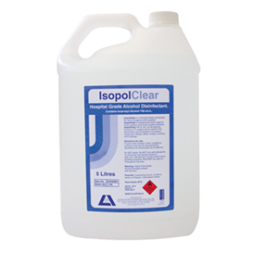 LIVINGSTONE ISOPOLCLEAR 70pct ISOPROPYL ALCOHOL 5 LITRES EACH