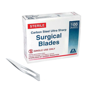 LIV SURGICAL SCALPEL BLADE SIZE 11 CARBON STEEL 100/BOX