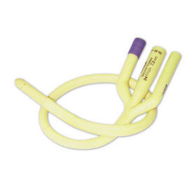 LIV SILICONE FOLEY BALLOON CATHETER 3-WAY 24FG BLUE 50ML EA