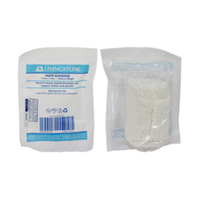 LIV CREPE BNDGE MED WEIGHT 7.5CMX1.6M ALL COTTON STRLE 50/CT