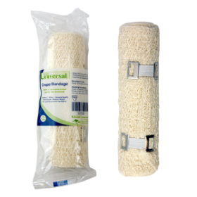 UNIV CREPE BNDAGE, 15CMX1.8M UNSTRETCHED, 4M STRETCHED,12/PK