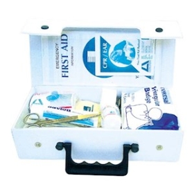 LIV AUTO FIRST AID KIT COMPLETE SET IN PVC CASE