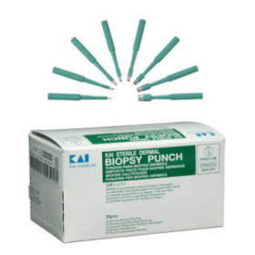 KAI BIOPSY PUNCH STERILE 8MM 20/BOX