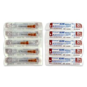 TERUMO LIV AGANI HYPO NDL26GX0.5IN 13MM REG WALL BRWN 100/BX
