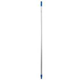 LIV CORRUGATED ALUMINIUM MOP HANDLE, 180CM X 25MM, BLUE EACH