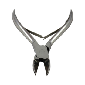 LIV NAIL CLIPPER 100MM CNVX EDGE SMOOTH HNDL LAPJOINT S/S EA