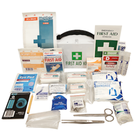 LIV VICTORIA MICRO FIRST AID KIT COMPLETE SET IN METAL CASE
