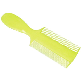PET FLEA COMB, DOUBLE SIDED, PLASTIC, PACKAGED, EA