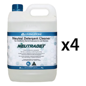 LIVINGSTONE DETERGENT SANITISER 20L DRUM NEUTRAL PH EACH