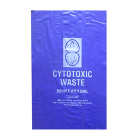 LIV CYTOTOXIC WASTE BAGS, 60X100CM, 70L, PURPLE, 100/CARTON