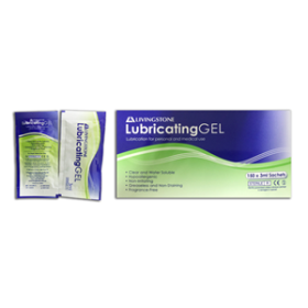 LIVINGSTONE LUBRICATING GEL, 3ML SACHETS, STERILE, 150/BOX