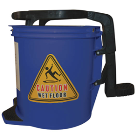 LIVINGSTONE MOP WRINGER BUCKET, WIDE MOUTH 16 LITRES BLUE EA
