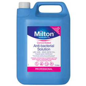 MILTON HOSPITAL GRADE ANTI-BACDISINFECTANT 2pct CONC 5LT