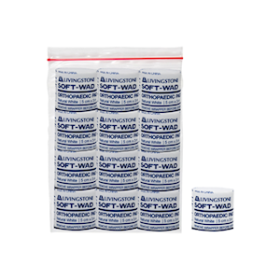 LIV SOFT-WAD UNDERCAST PADDING, 5CMX3M, NATURAL WHITE, 12/PK